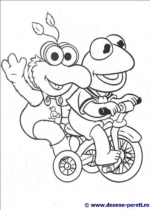 muppets babies desene colorat